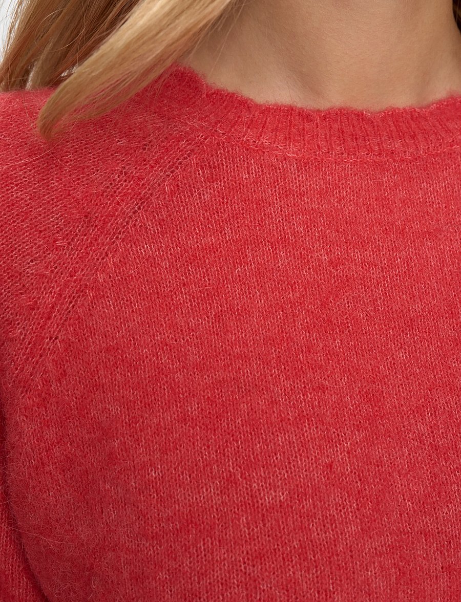 Nümph - NURIETTE SELMA PULLOVER - kampsunid - cayenne - 4