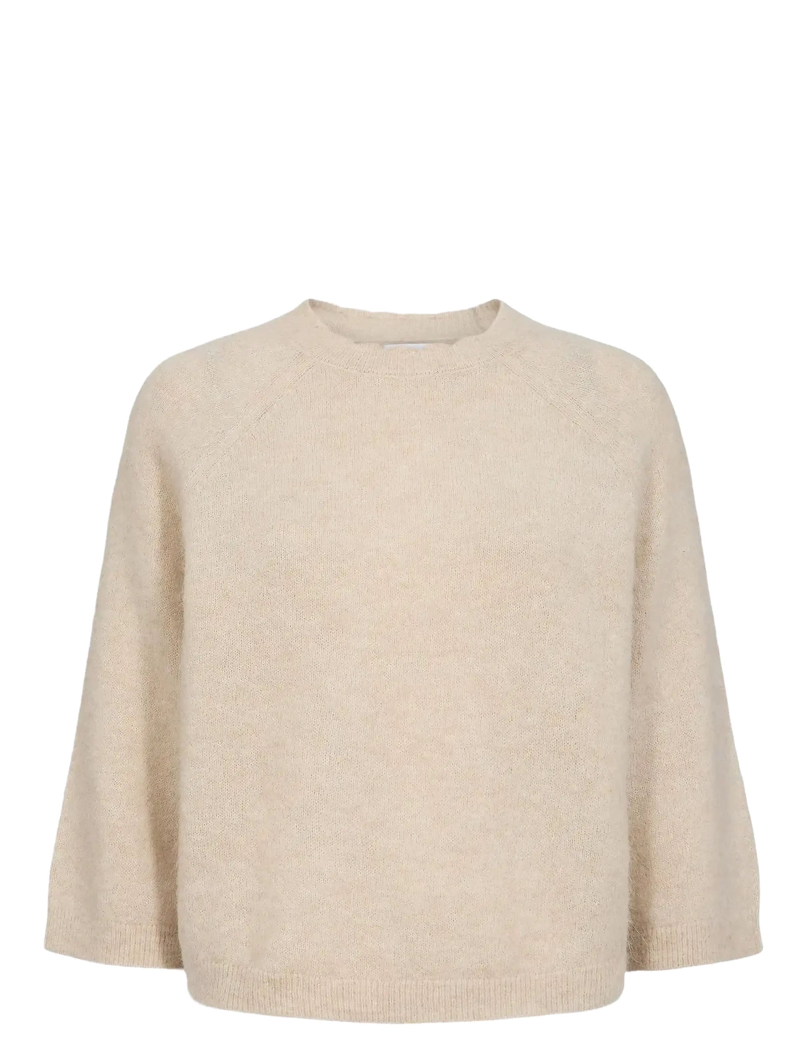 Nümph NURIETTE SELMA PULLOVER - Tøj - GRAY MORN / beige