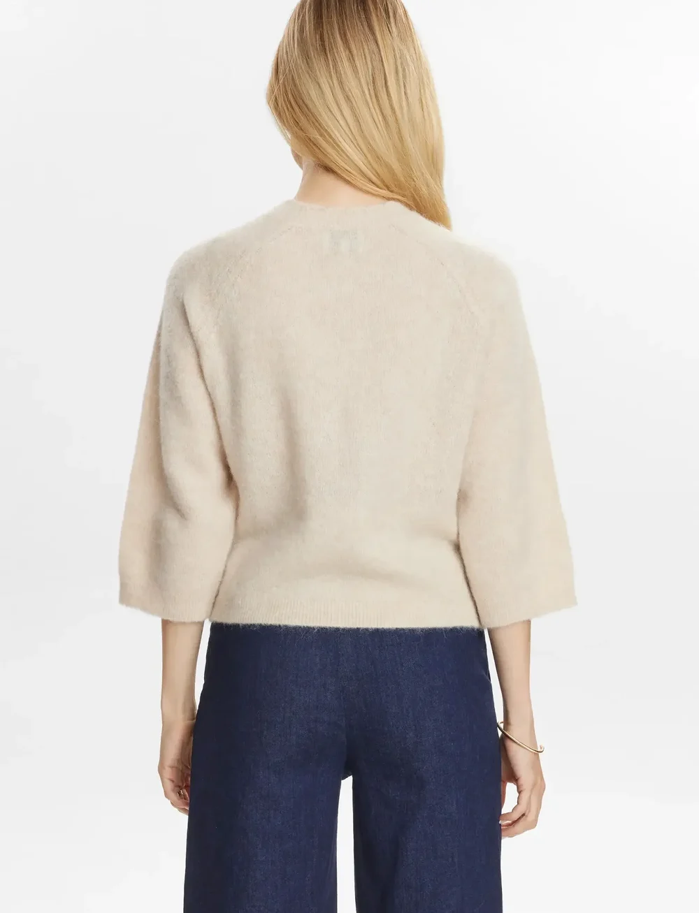 Nümph - NURIETTE SELMA PULLOVER - stickade tröjor - gray morn - 3