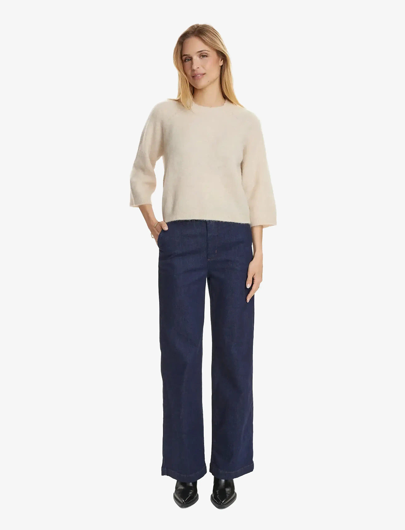 Nümph - NURIETTE SELMA PULLOVER - herbstliche kleidung - gray morn - 1