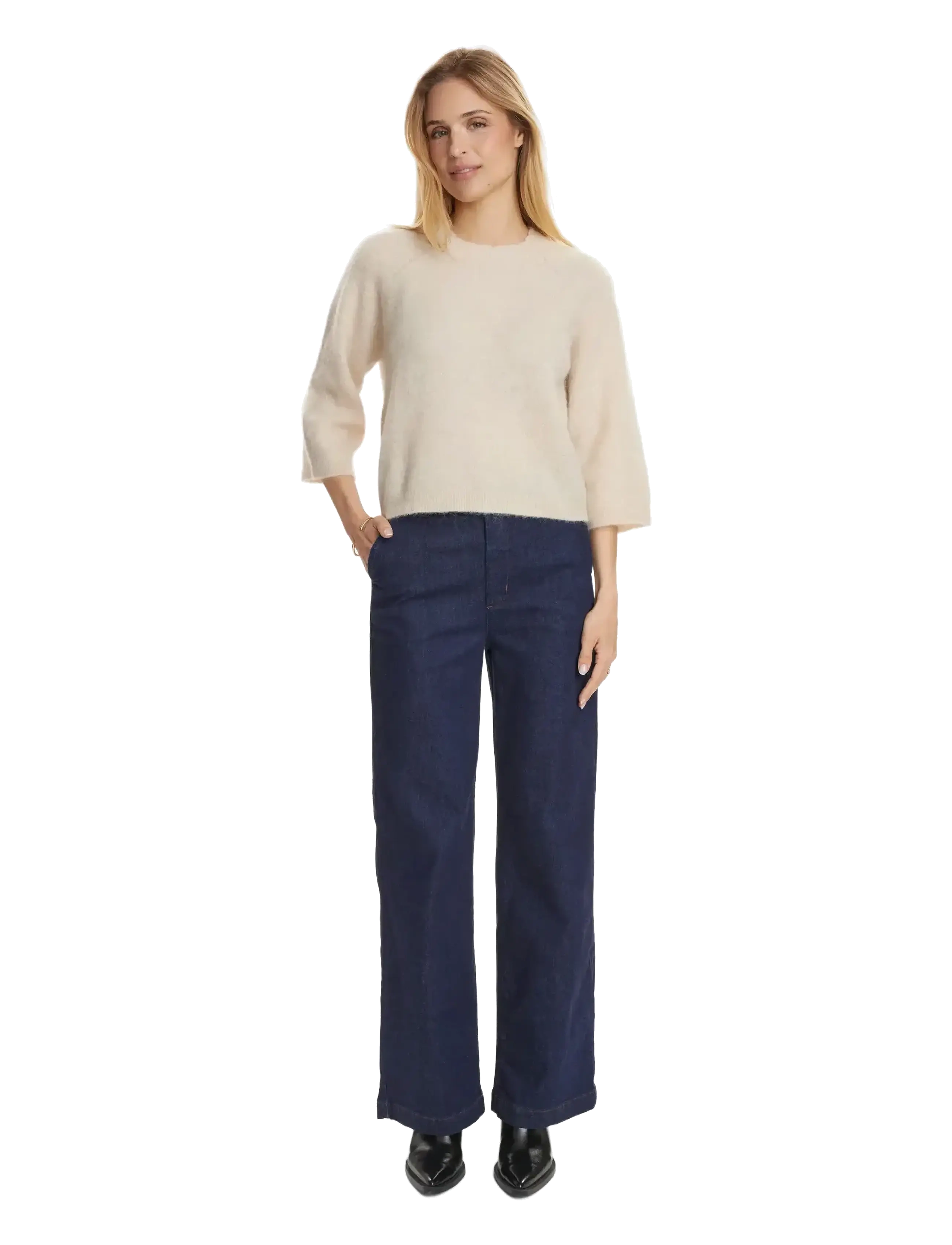 Nümph - NURIETTE SELMA PULLOVER - trøjer - gray morn - 1