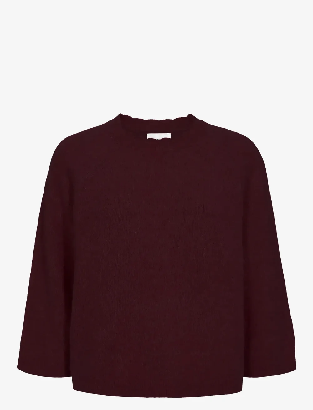 Nümph - NURIETTE SELMA PULLOVER - stickade tröjor - winetasting - 0