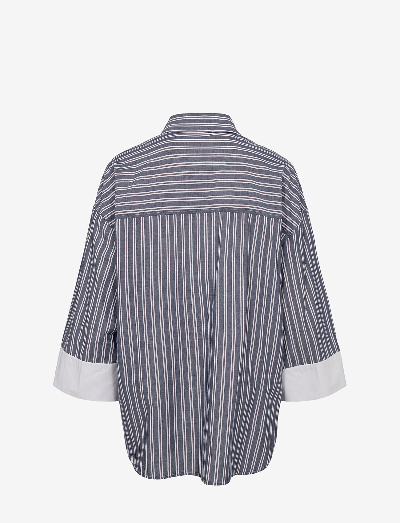 Nümph - NUALLISON SHIRT - short-sleeved shirts - dark sapphire - 1