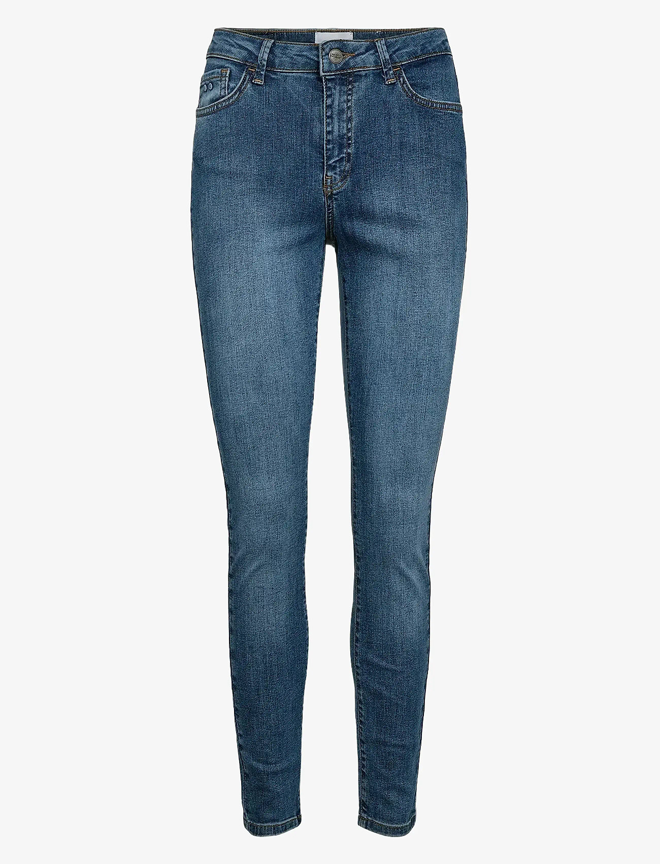 Nümph - NUSIDNEY BLUE - slim jeans - medium blue denim - 0