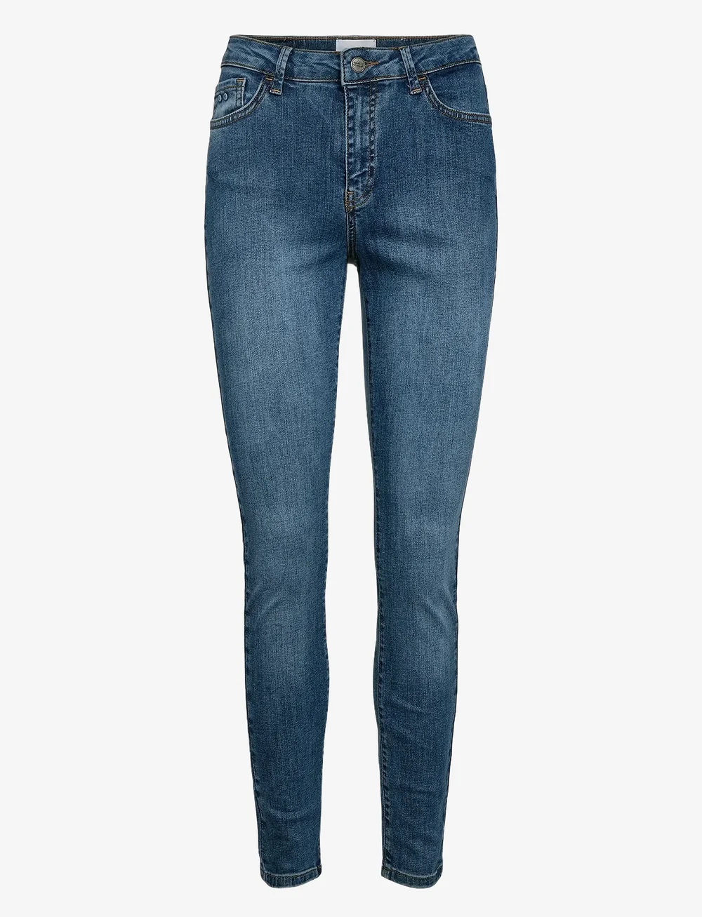 Nümph - NUSIDNEY BLUE - slim jeans - medium blue denim - 0