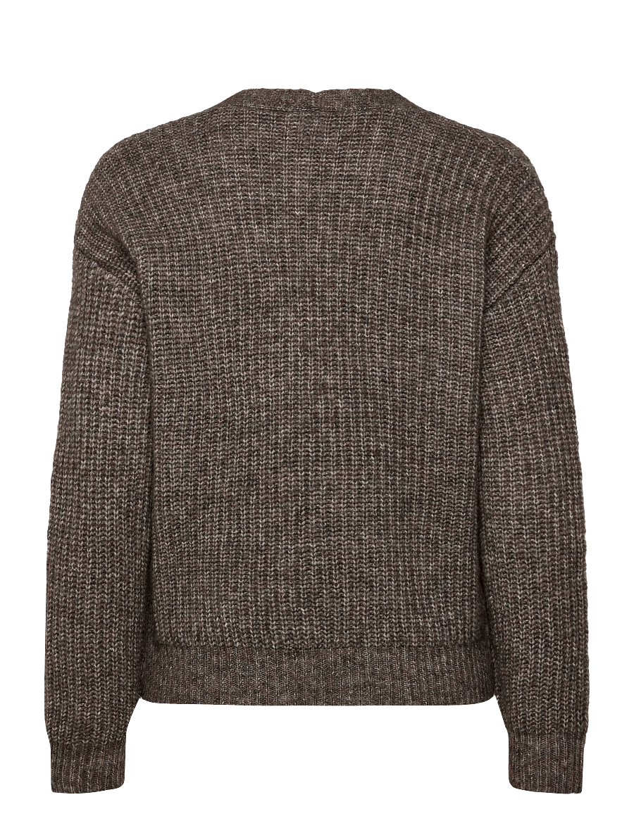 Nümph - NUZINDI SHORT CARDIGAN - koftor - dark earth - 2