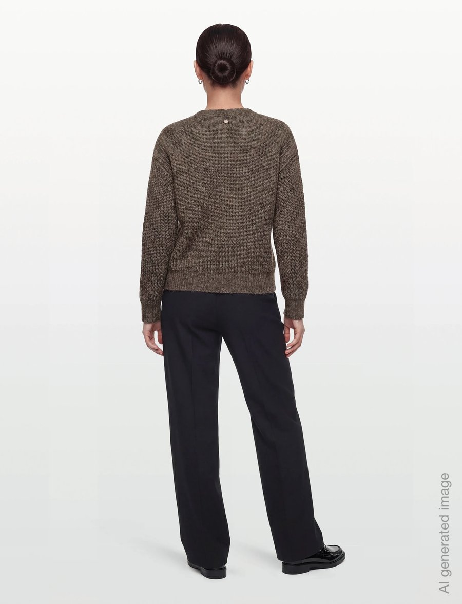 Nümph - NUZINDI SHORT CARDIGAN - koftor - dark earth - 4