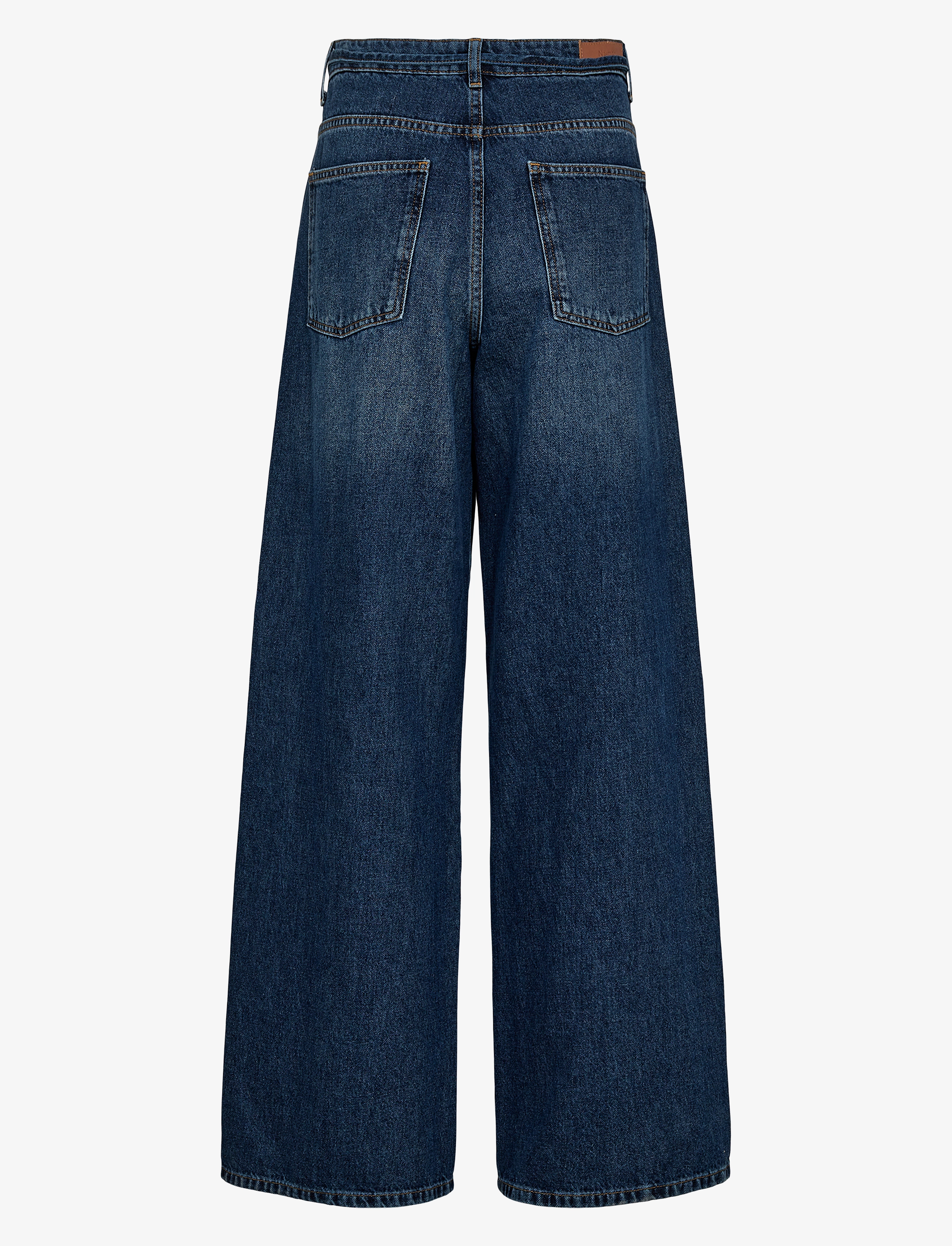 Nümph - NUBROOKLYN JEANS - DARK BLUE - wide leg jeans - dark blue denim - 2