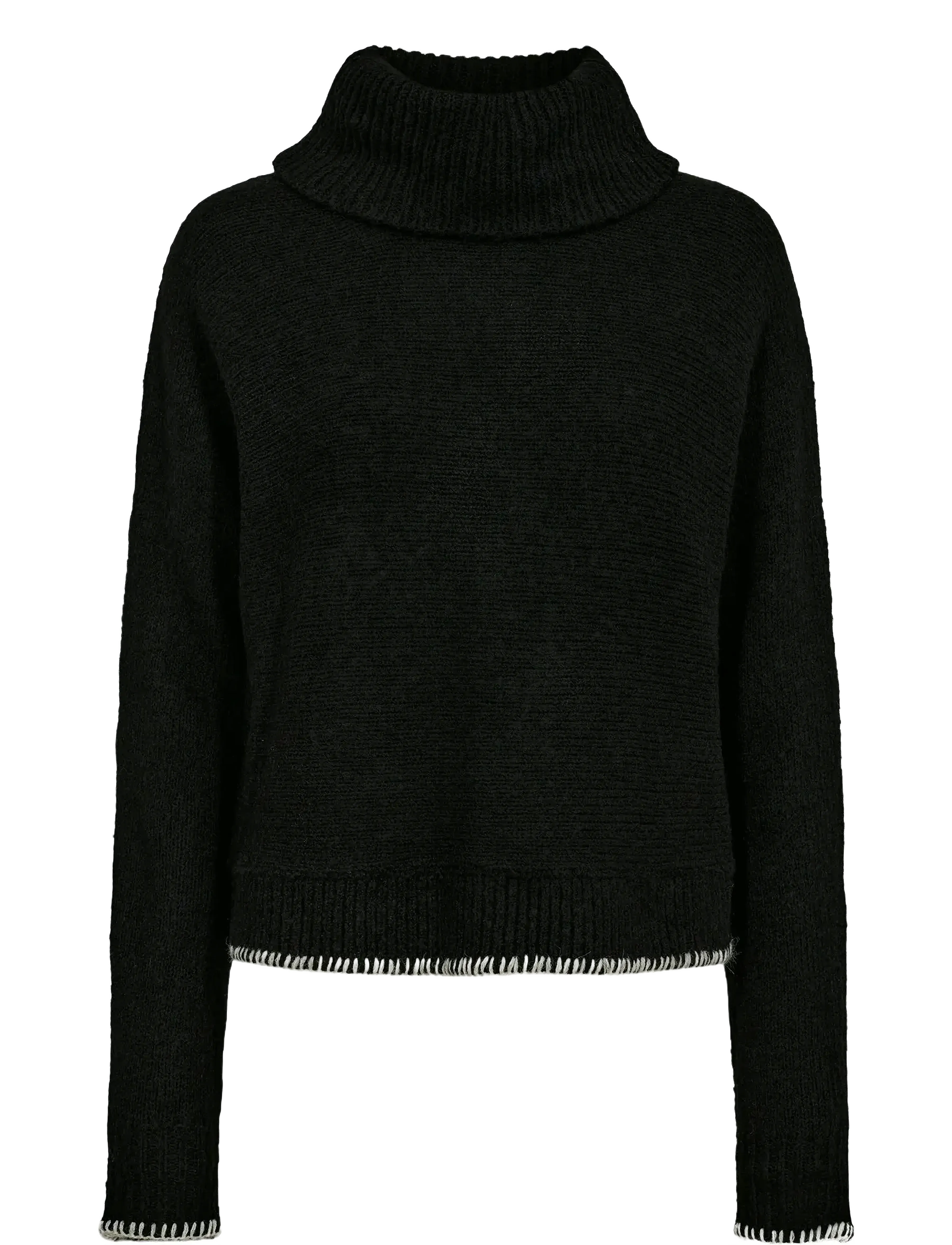 NUUMA SOLID PULLOVER - CAVIAR