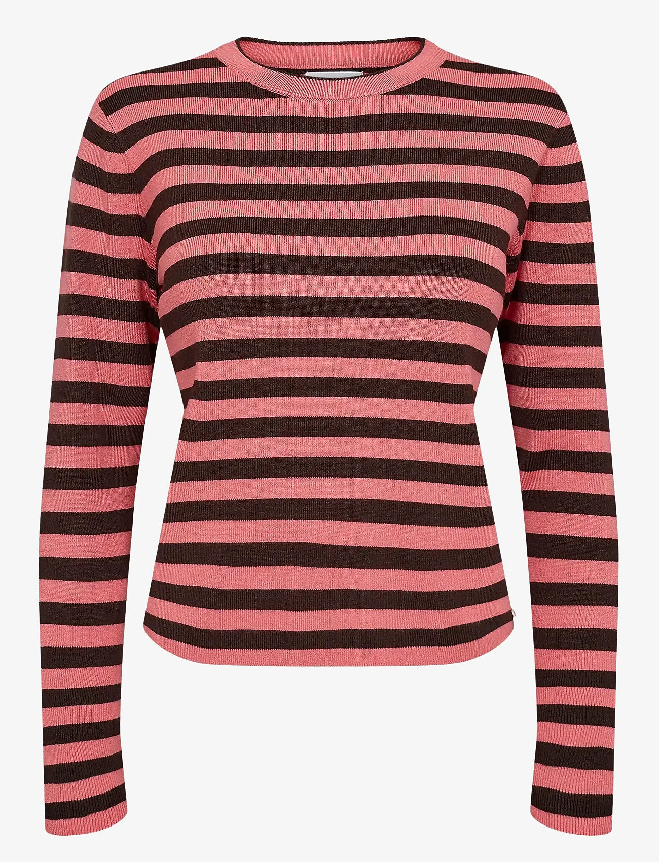 Nümph - NUSTRIPY PULLOVER - sügisesed riided - pink lemonade - 0