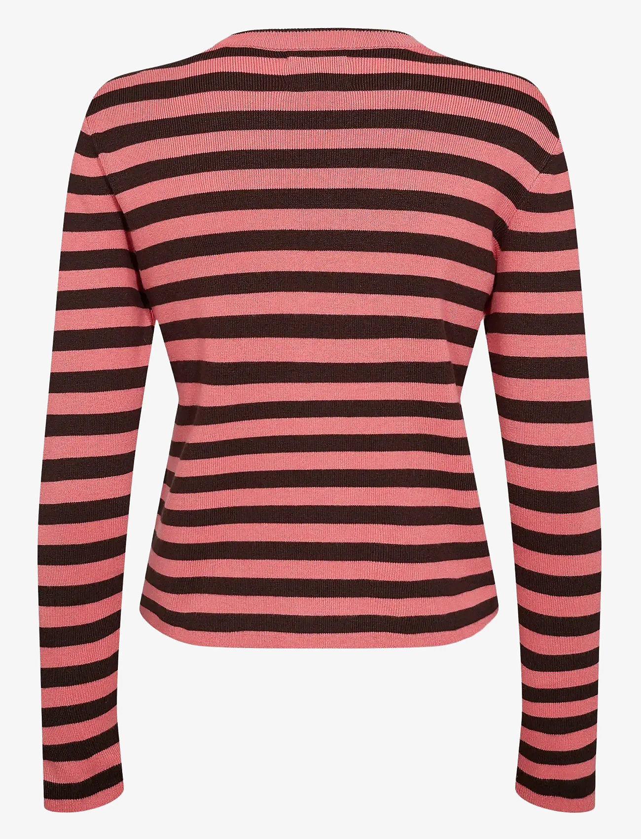 Nümph - NUSTRIPY PULLOVER - sügisesed riided - pink lemonade - 1
