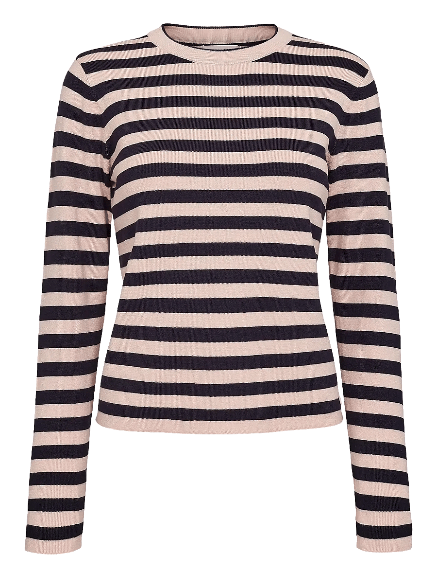 Nümph - NUSTRIPY PULLOVER - pullover - roseate spoonbill - 1