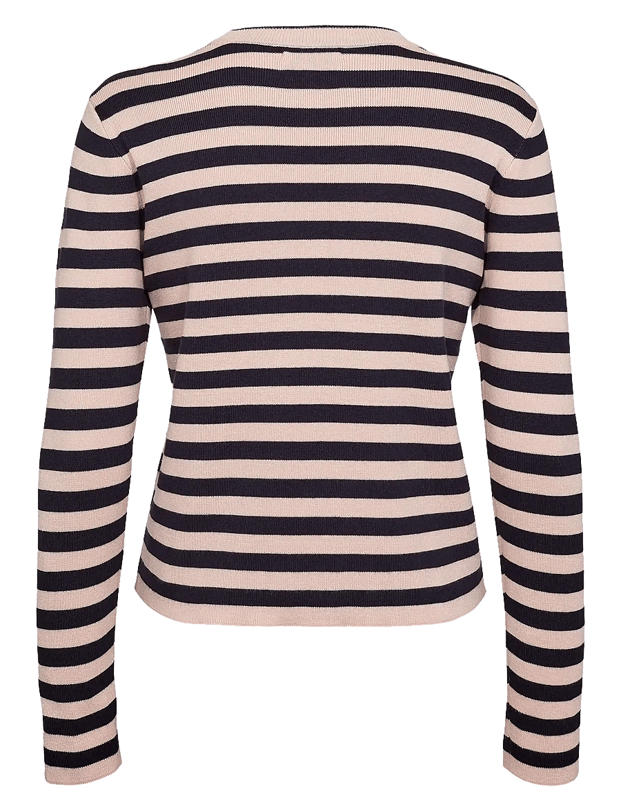 Nümph - NUSTRIPY PULLOVER - pullover - roseate spoonbill - 2