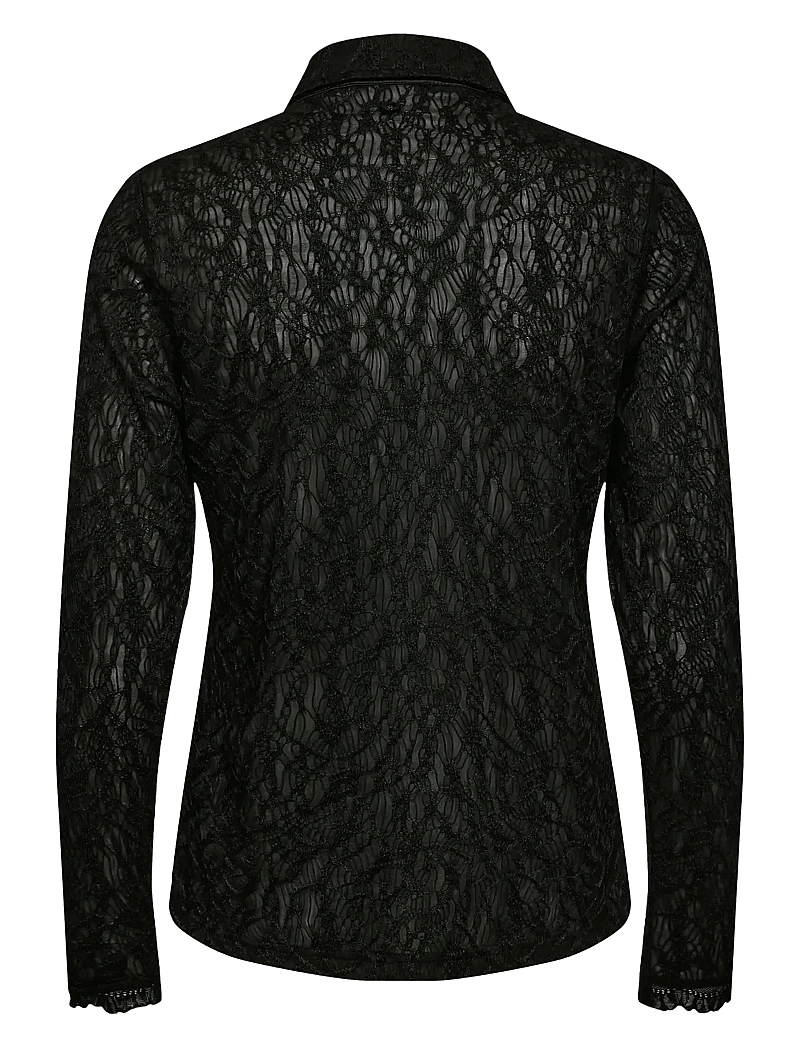 Nümph - NUELLINOR SHIRT - langærmede skjorter - caviar - 1