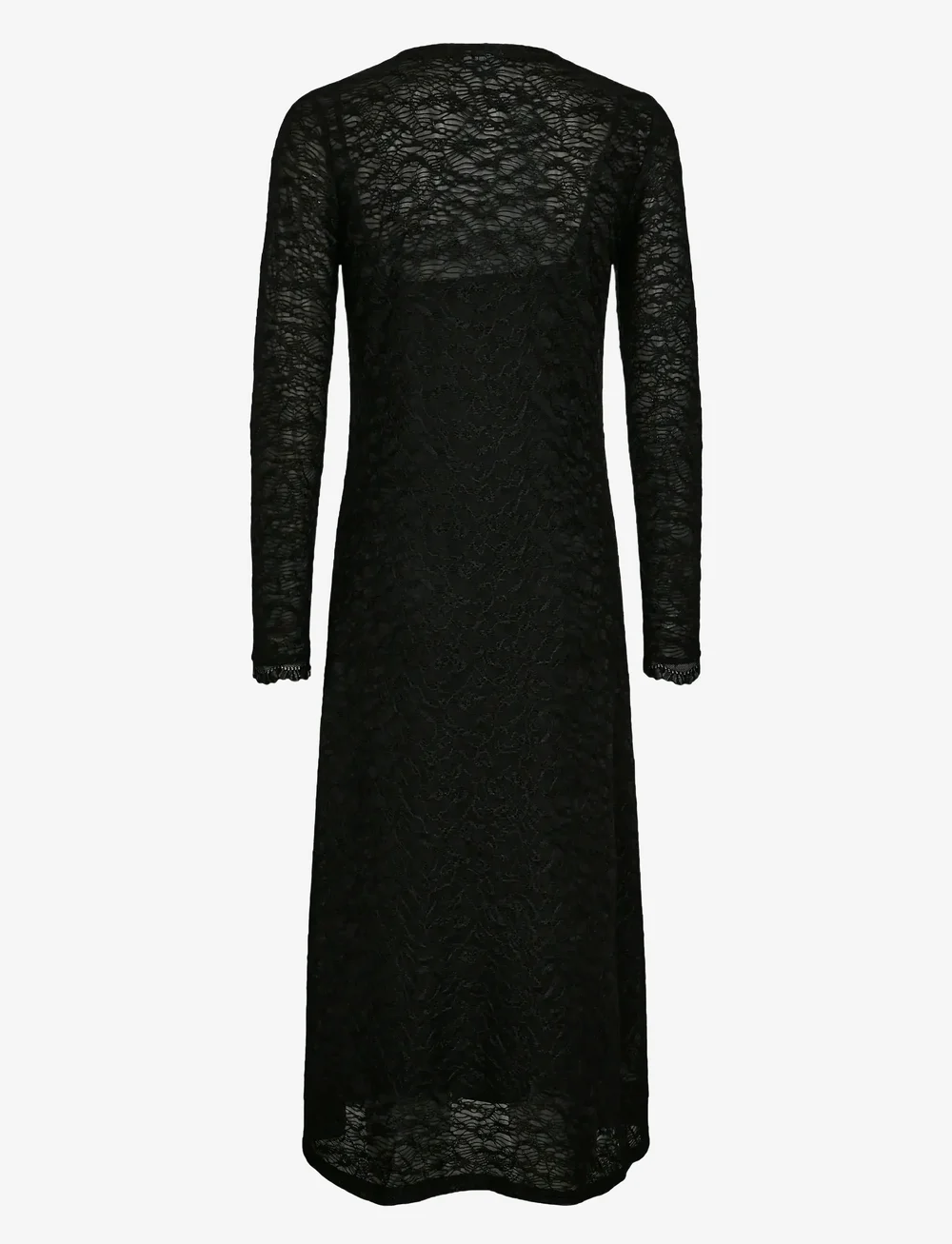 Nümph - NUELLINOR DRESS - stickade klänningar - caviar - 1