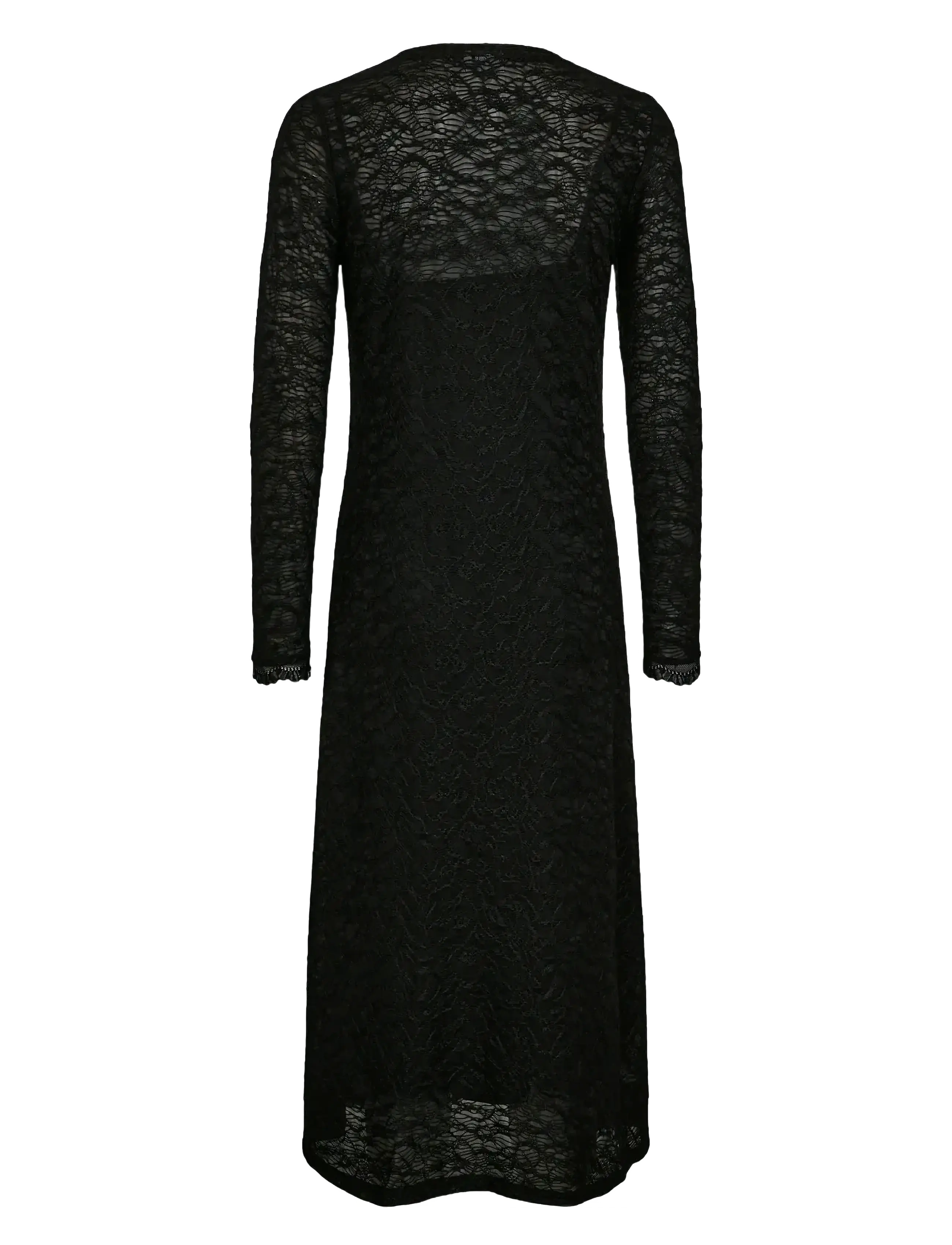 Nümph - NUELLINOR DRESS - maxikjoler - caviar - 1