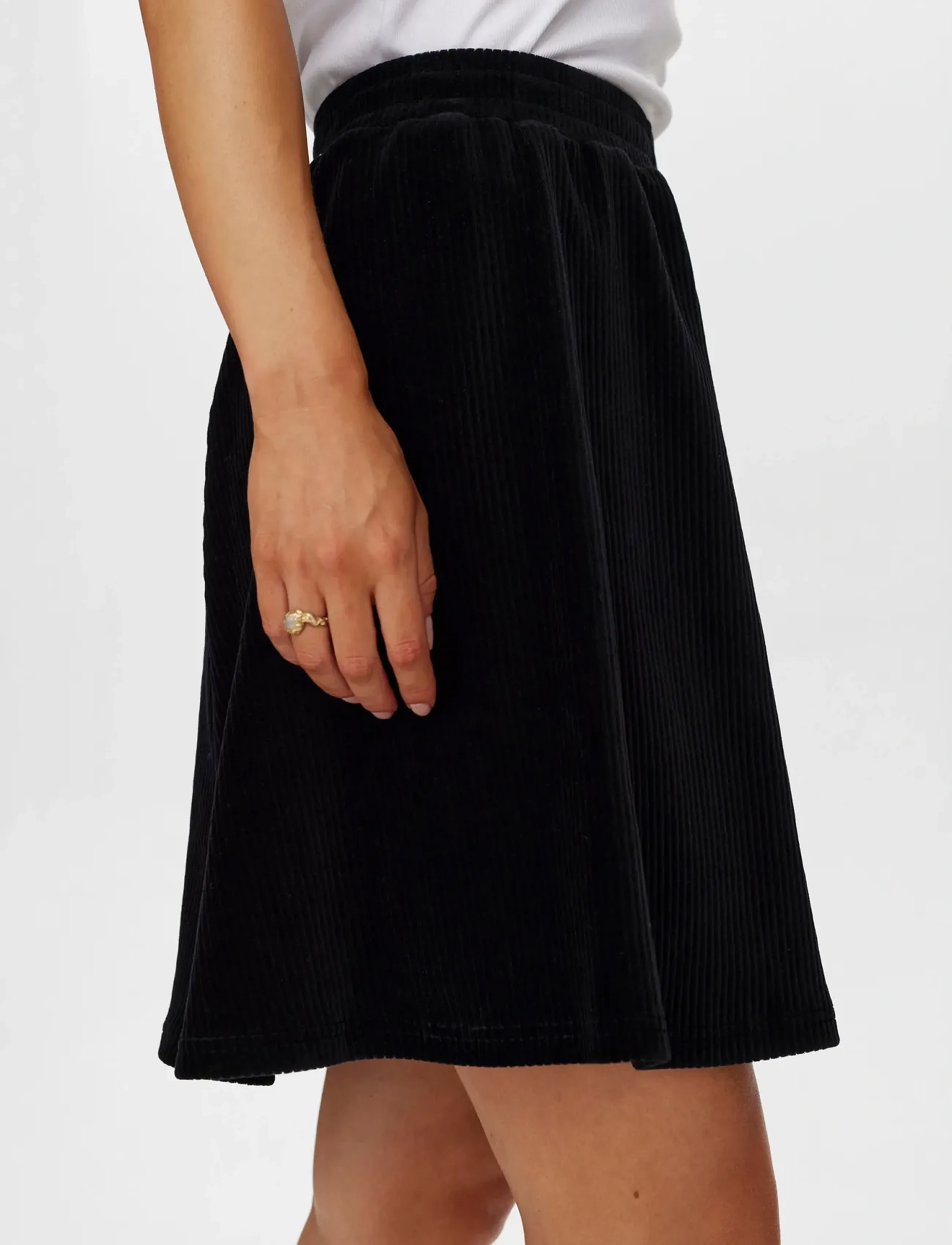 Nümph - NUSELMA SKIRT - kurze röcke - caviar - 5