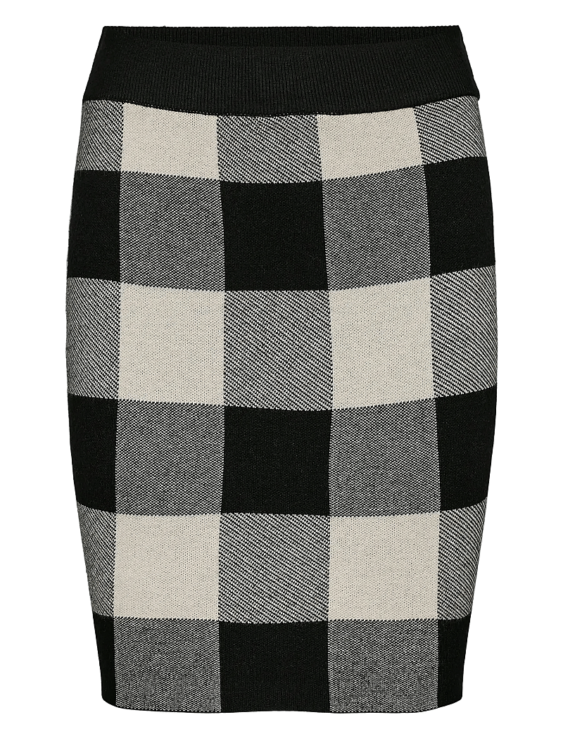 Nümph - NULITTA SKIRT - stickade kjolar - caviar - 1