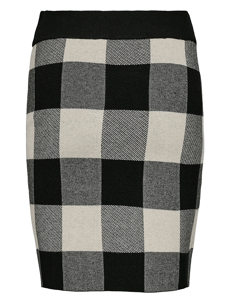 Nümph - NULITTA SKIRT - stickade kjolar - caviar - 2