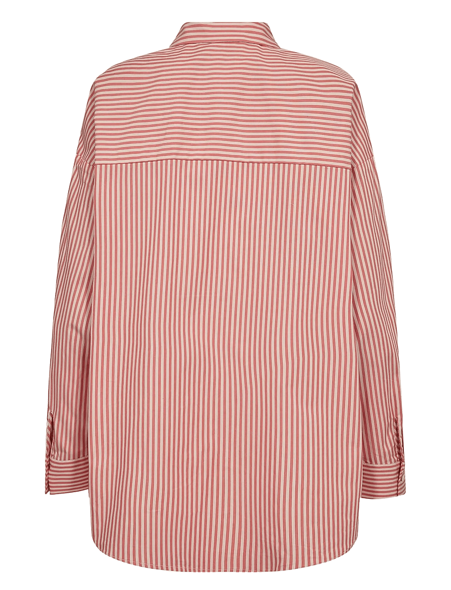 Nümph - NUHAILEY SHIRT W/O STONES - langärmlige hemden - cayenne - 2