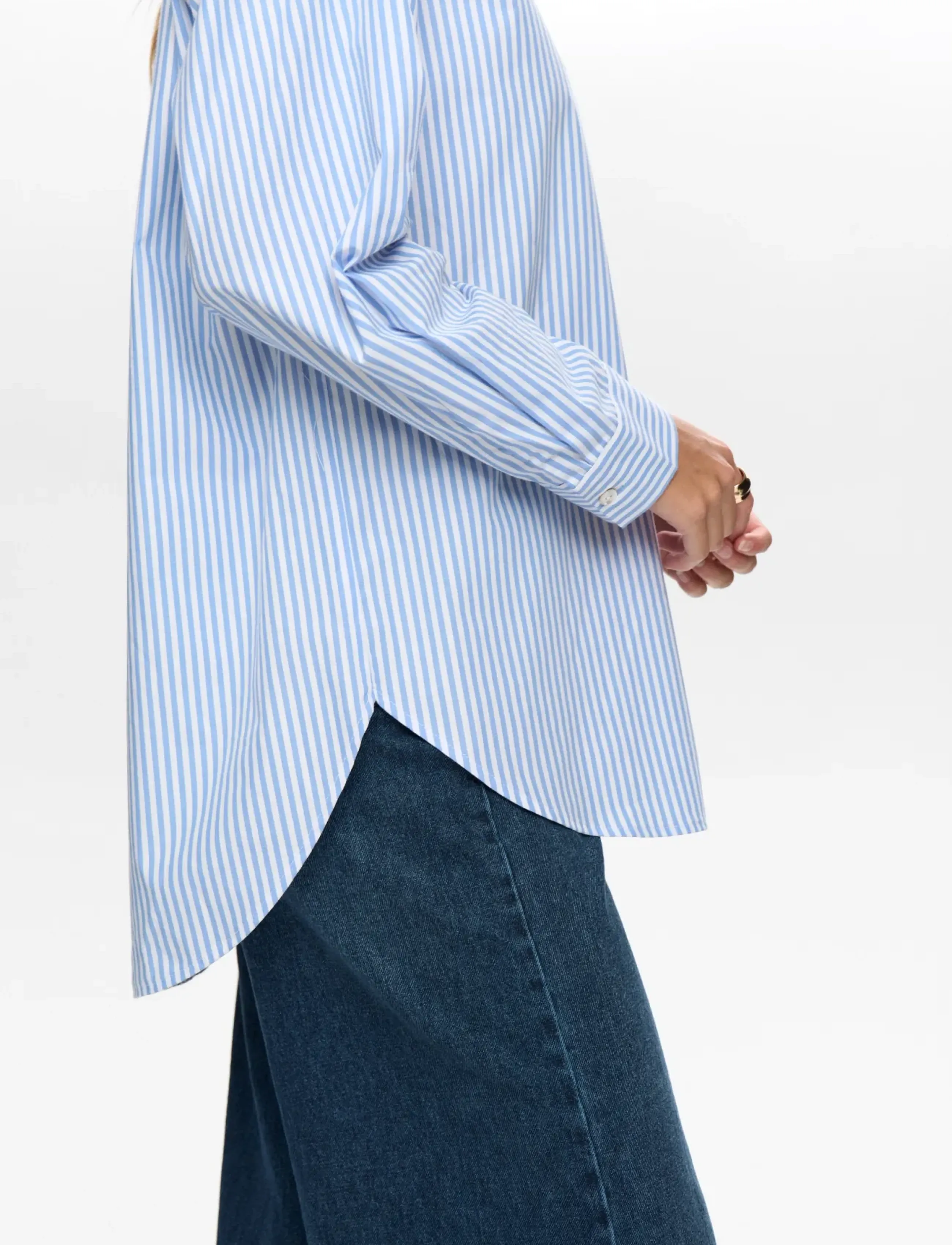 Nümph - NUHAILEY SHIRT W/O STONES - langærmede skjorter - hydrangea - 5