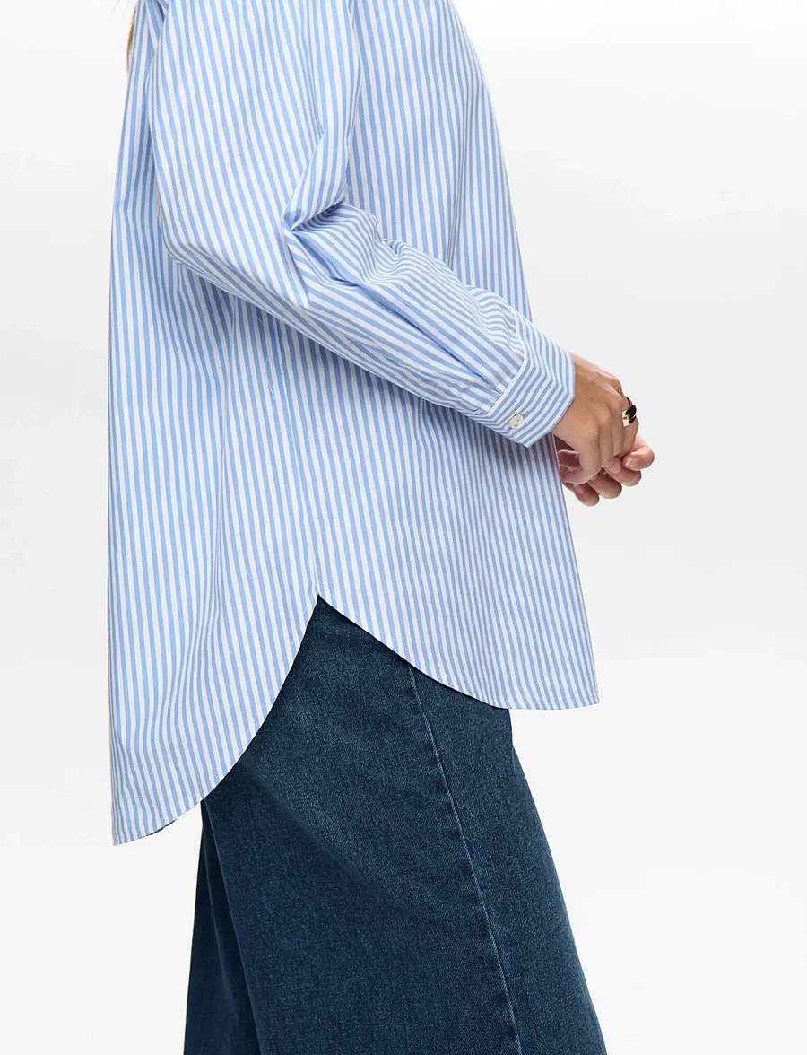 Nümph - NUHAILEY SHIRT W/O STONES - langärmlige hemden - hydrangea - 5