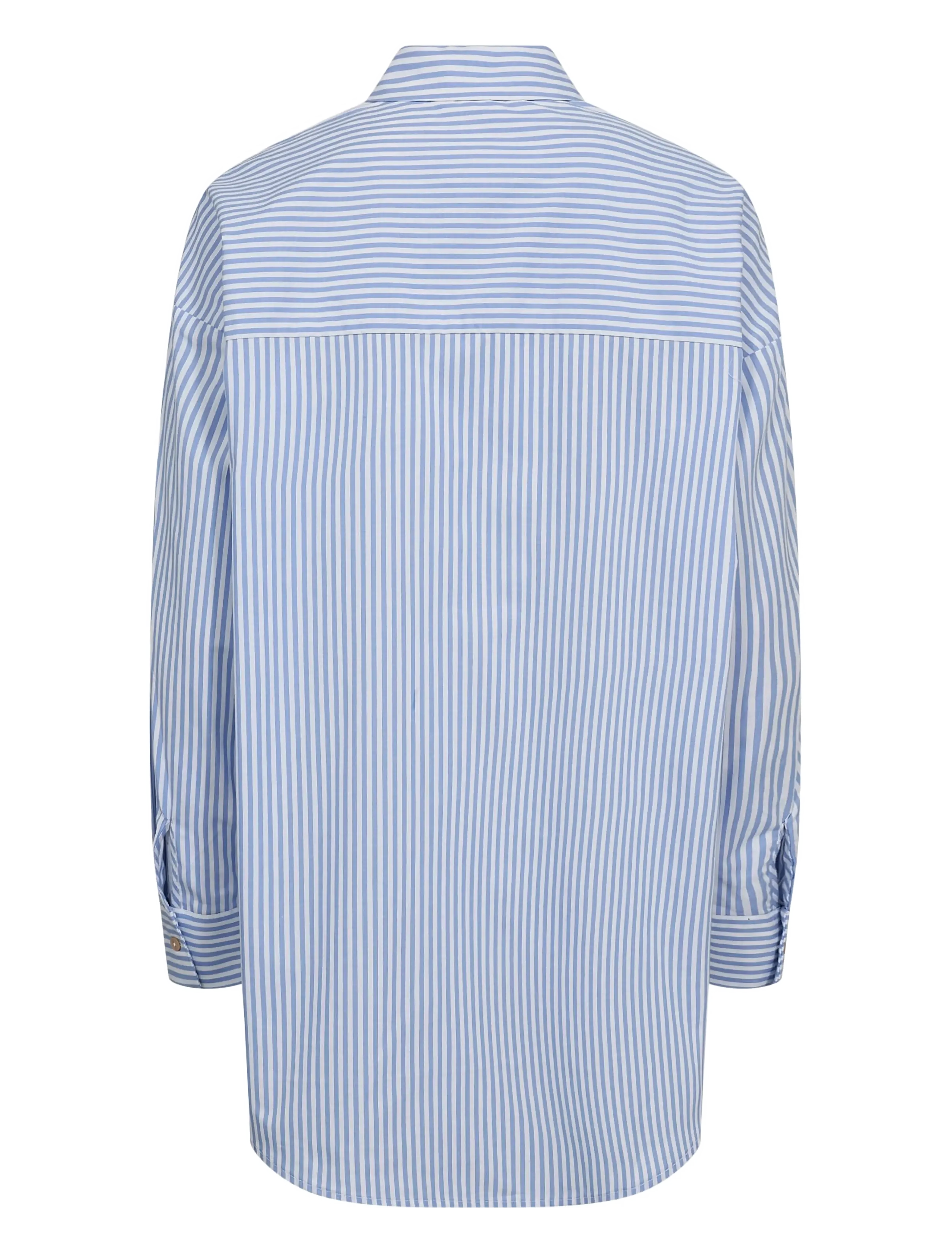 Nümph - NUHAILEY SHIRT W/O STONES - langærmede skjorter - hydrangea - 2