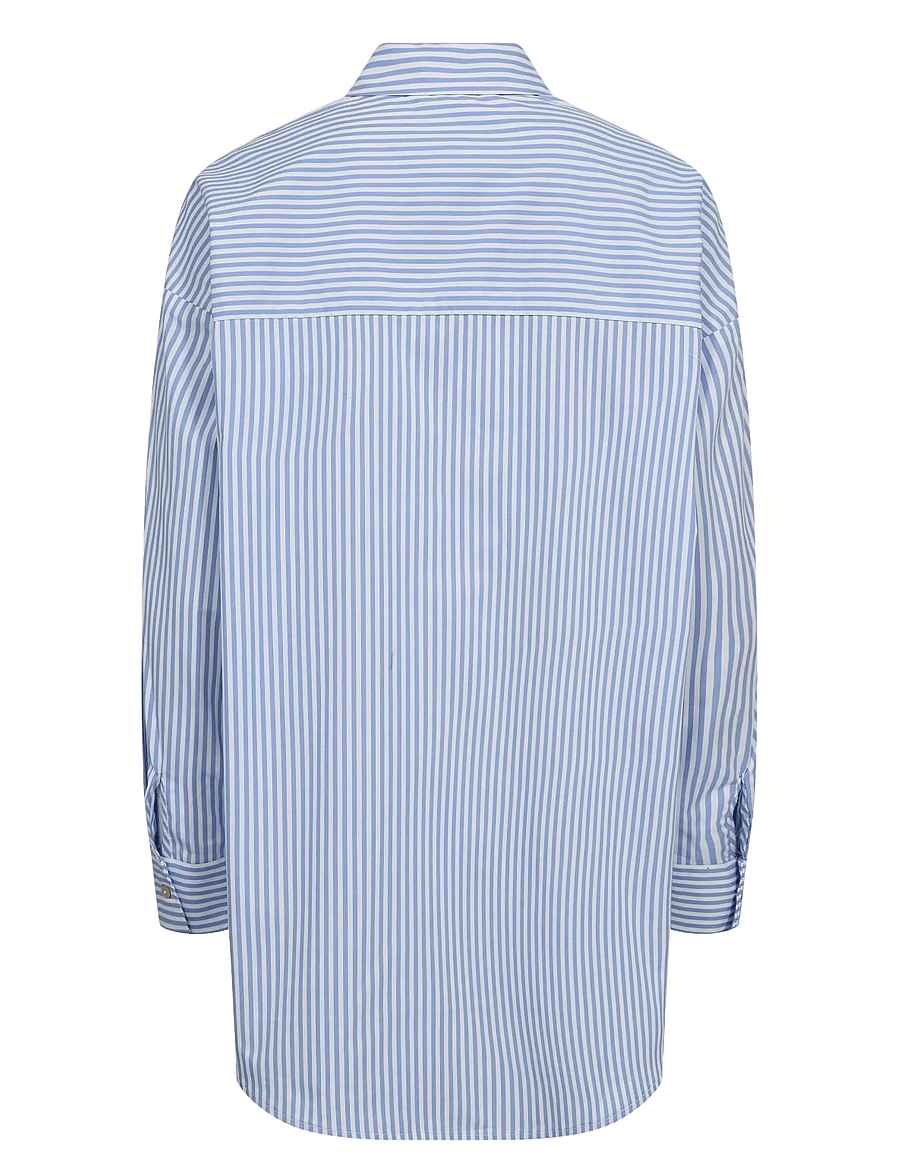 Nümph - NUHAILEY SHIRT W/O STONES - langärmlige hemden - hydrangea - 2