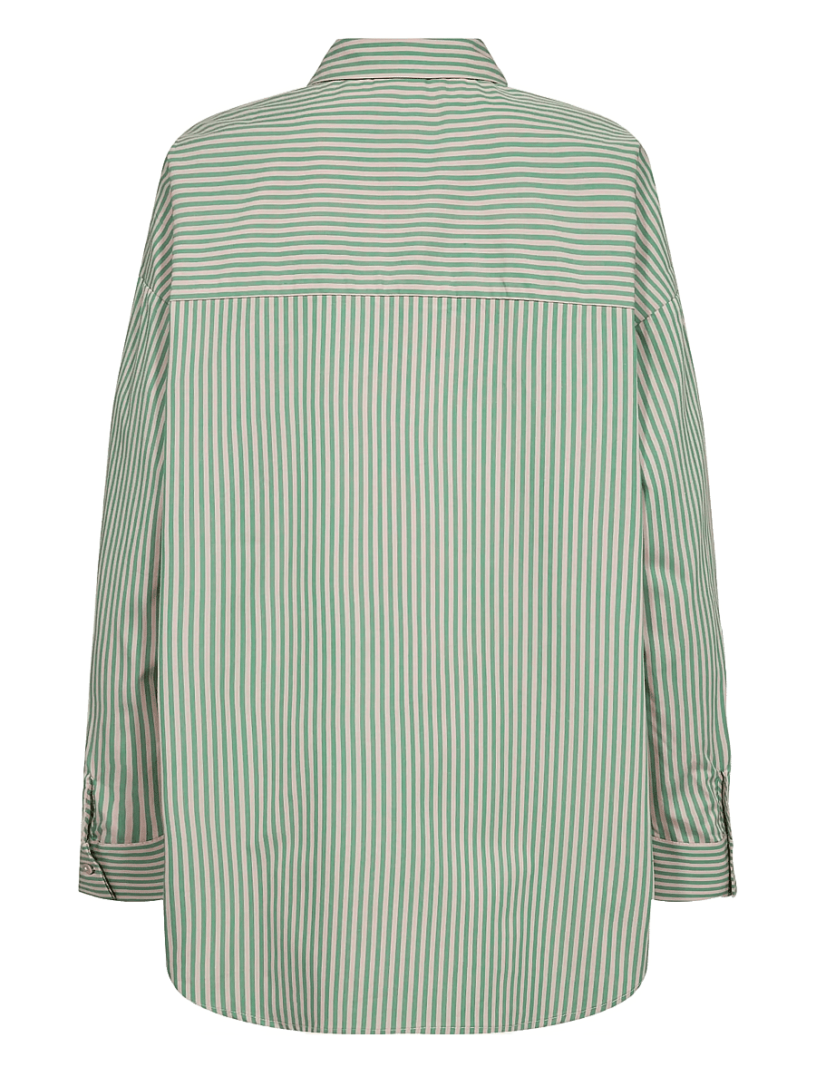Nümph - NUHAILEY SHIRT W/O STONES - langärmlige hemden - vibrant green - 2