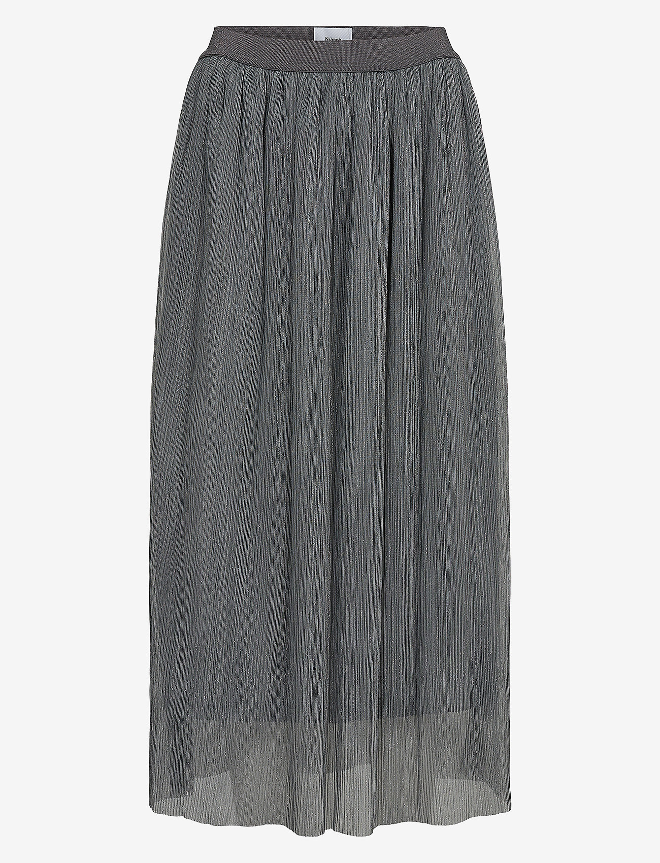 Nümph - NUSEA SKIRT - midi-röcke - silver - 0