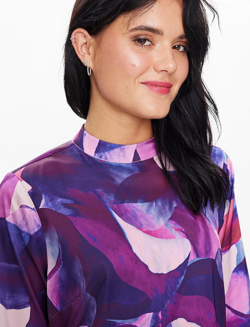 Nümph - NUISOBELL DRESS - midi kjoler - violet ice - 5