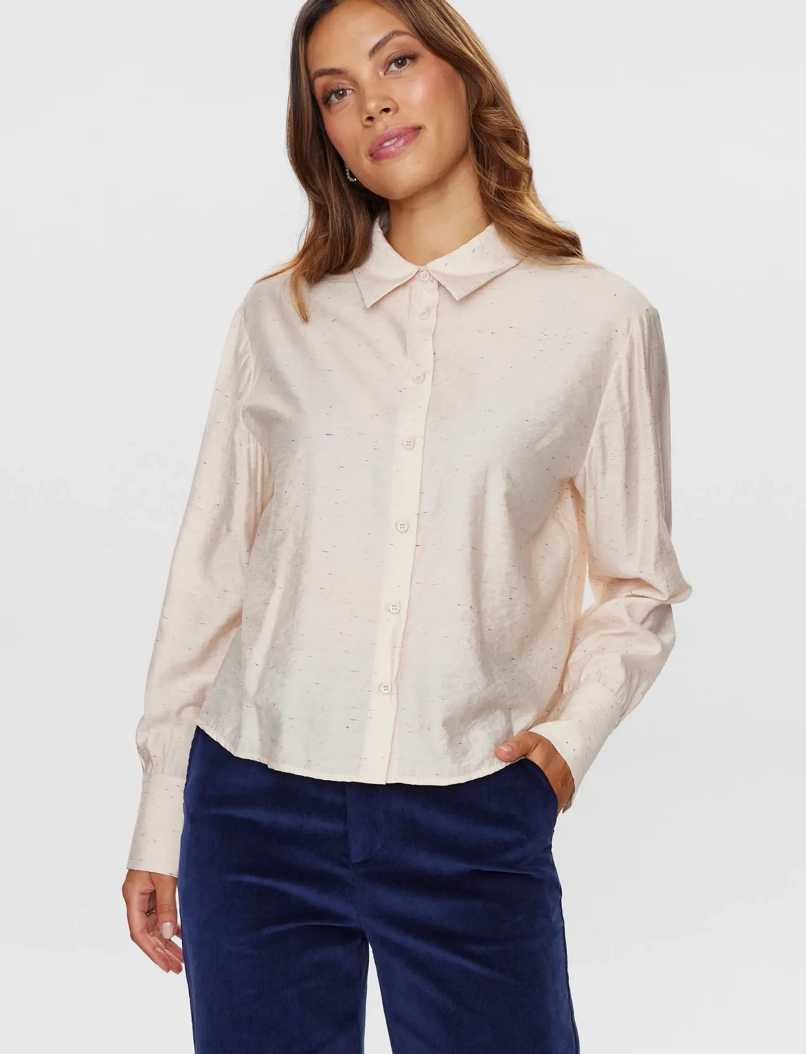 Nümph NUJONA SHIRT - Bluser & Skjorter - SUN KISS / cream