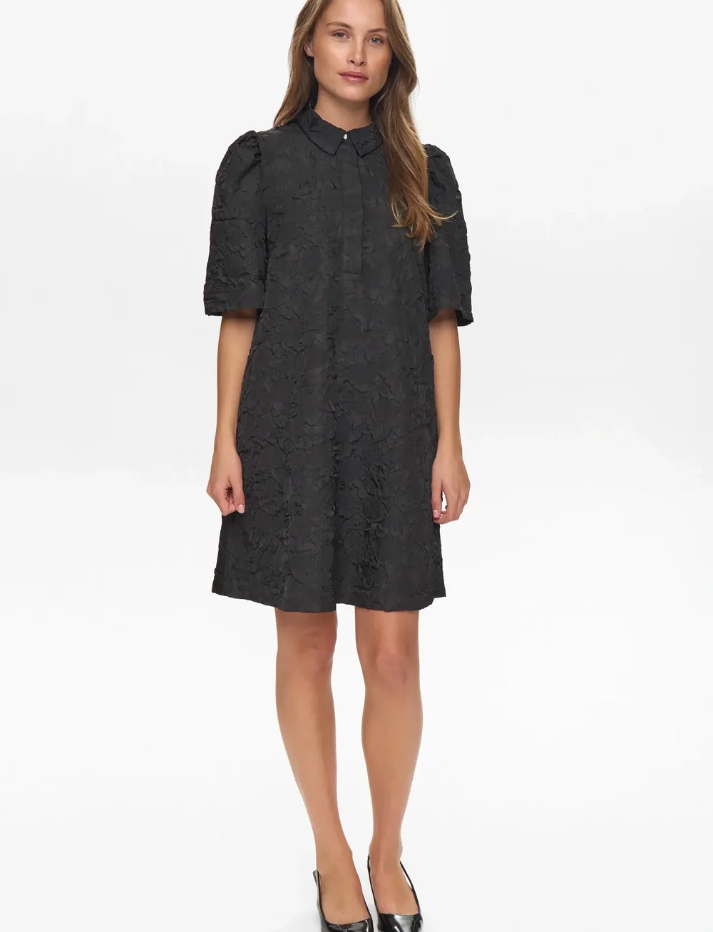 Nümph - NUHUDA DRESS - festkjoler - caviar - 4