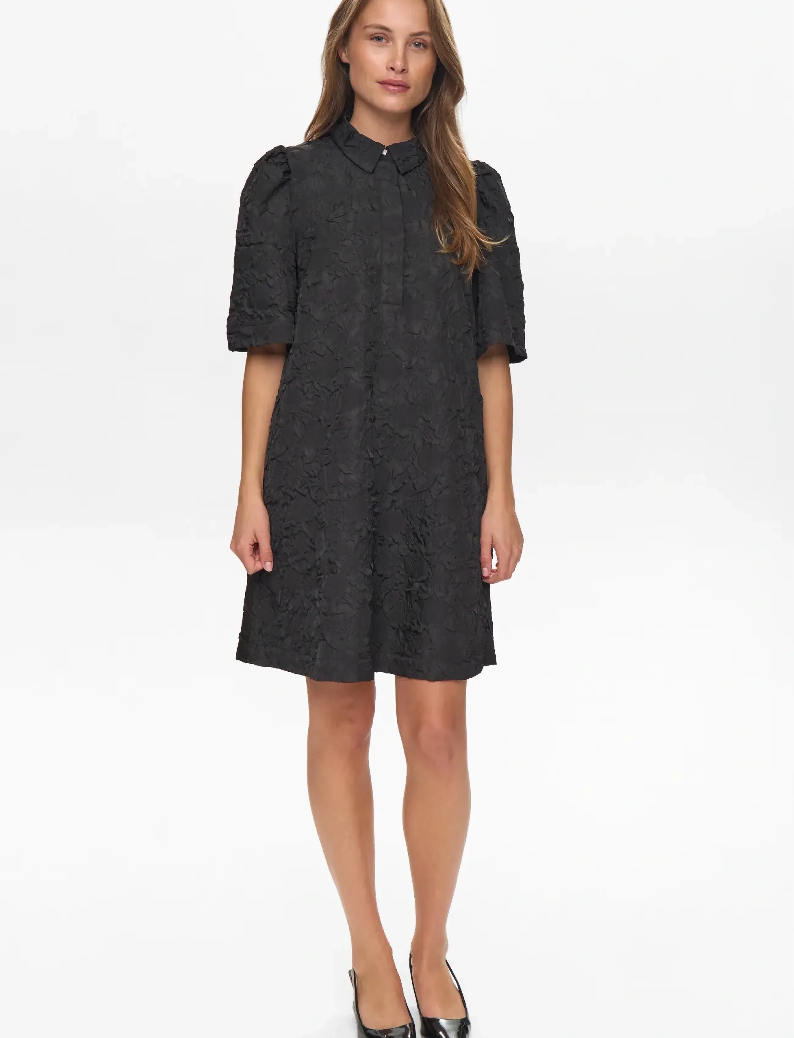 Nümph - NUHUDA DRESS - caviar - 4