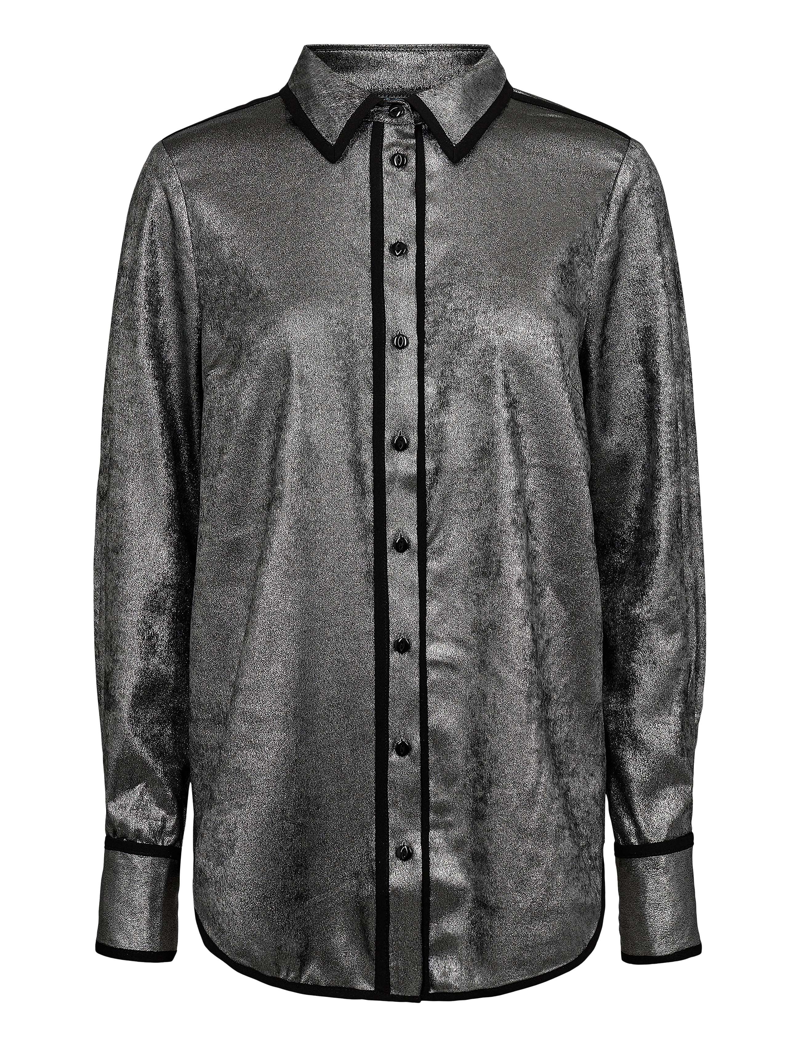 NÜMPH Nuhilary Shirt Silber - 36 - Damen