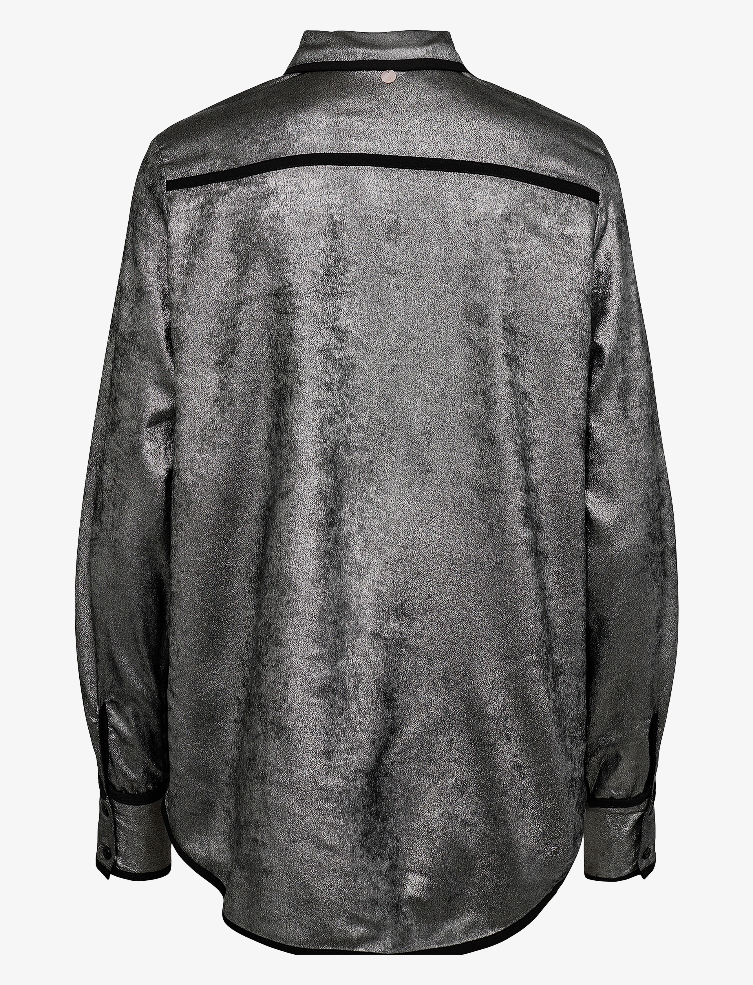 Nümph - NUHILARY SHIRT - langærmede skjorter - silver - 2