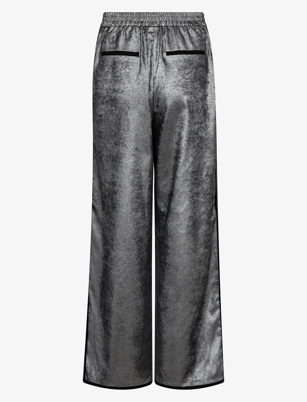 Nümph - NUHILARY PANTS - vida byxor - silver - 2