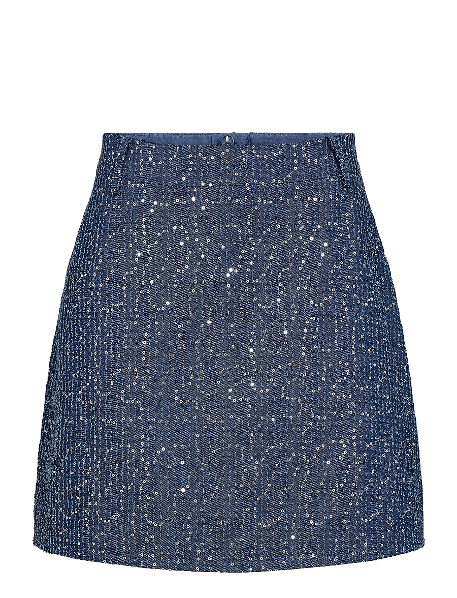 Nümph - NUJOURNEY SKIRT - jupes en jeans - medium blue denim - 1