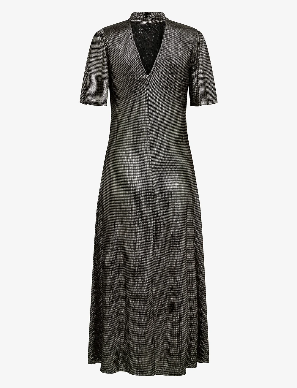 Nümph - NUSIMMA DRESS - festklänningar - gold - 2