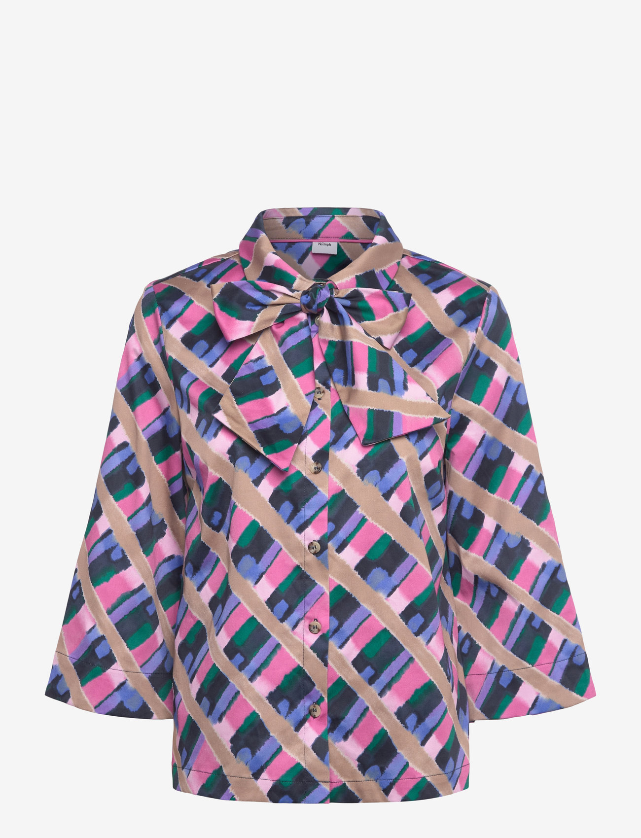 Nümph - NUTARTY SHIRT - langärmlige hemden - pink cosmos - 0