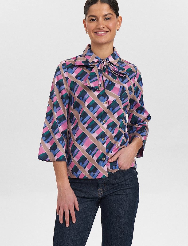 Nümph - NUTARTY SHIRT - langærmede skjorter - pink cosmos - 0