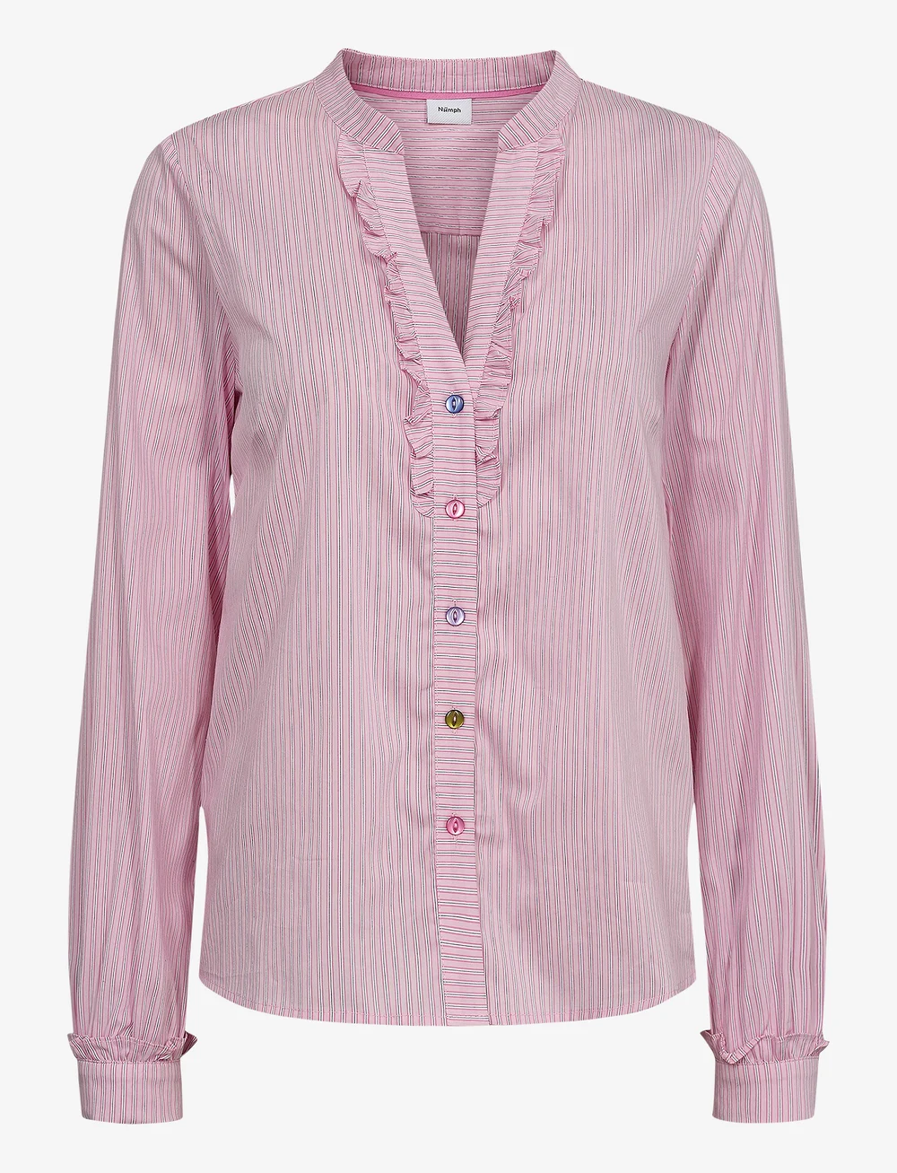 Nümph - NUFARRAH SHIRT - långärmade skjortor - pink lady - 1