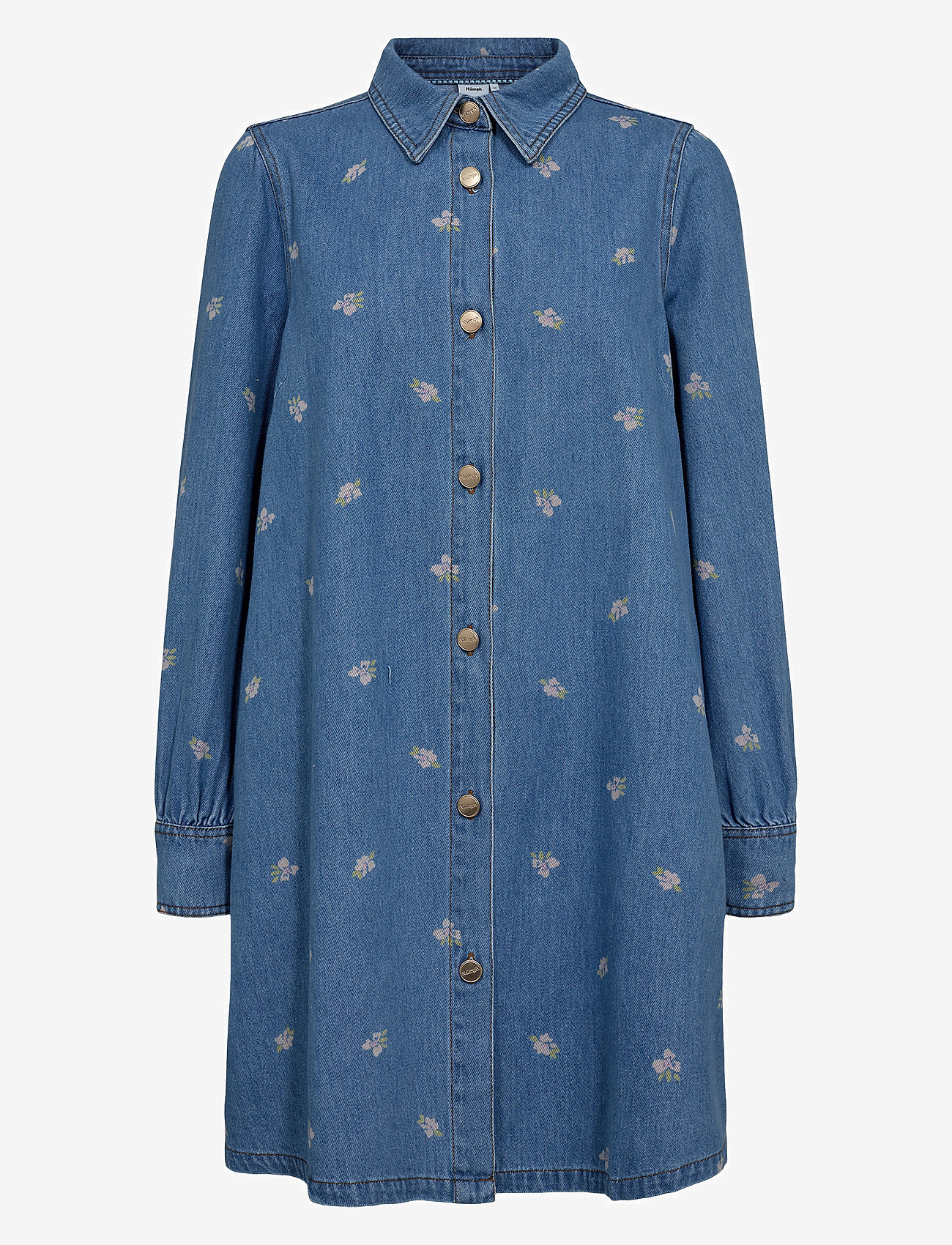 Nümph - NUIBIZA DRESS - medium blue denim - 1
