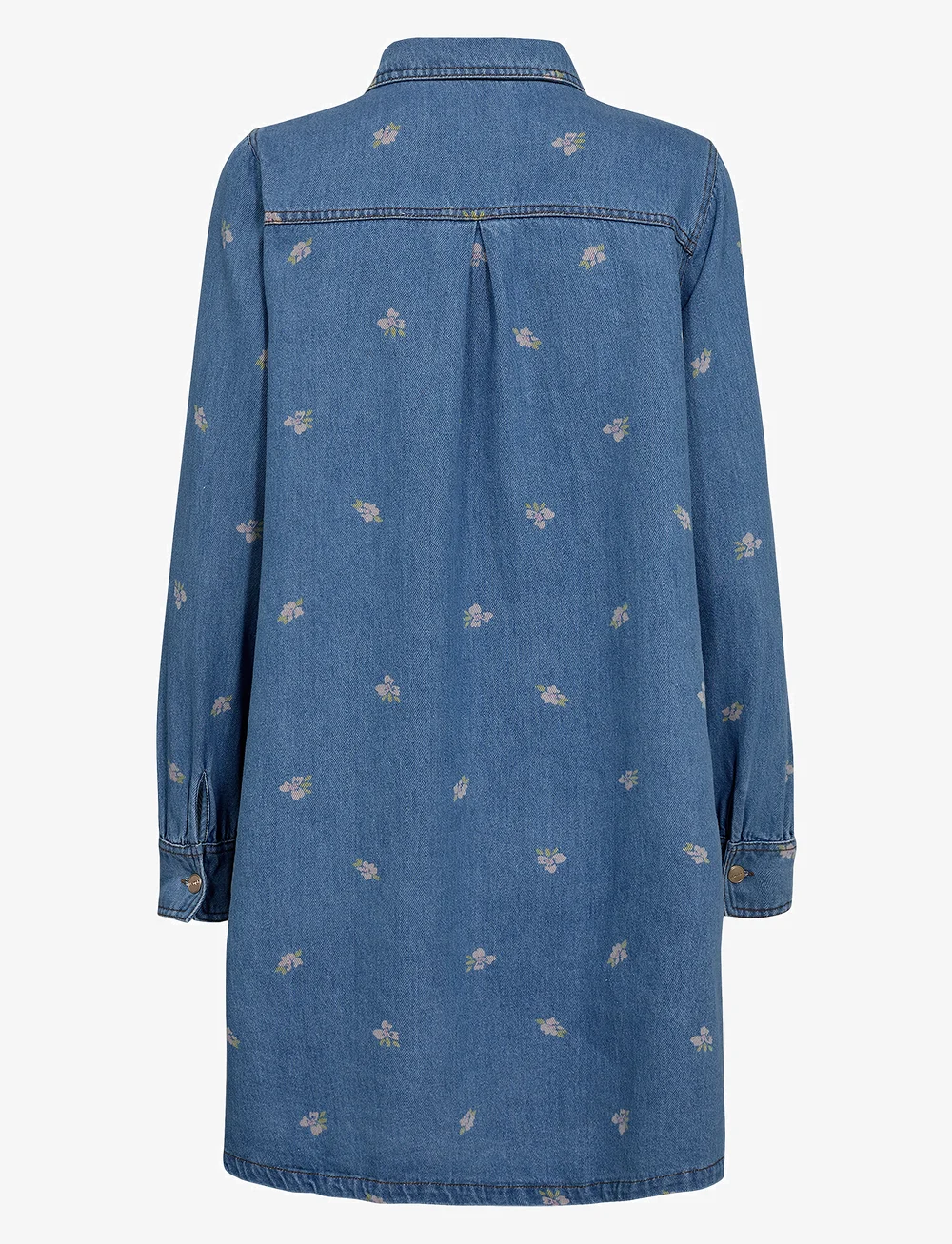 Nümph - NUIBIZA DRESS - jeanskleider - medium blue denim - 2