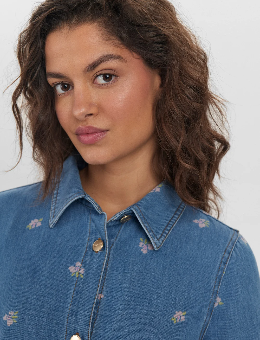 Nümph - NUIBIZA DRESS - jeanskleider - medium blue denim - 5