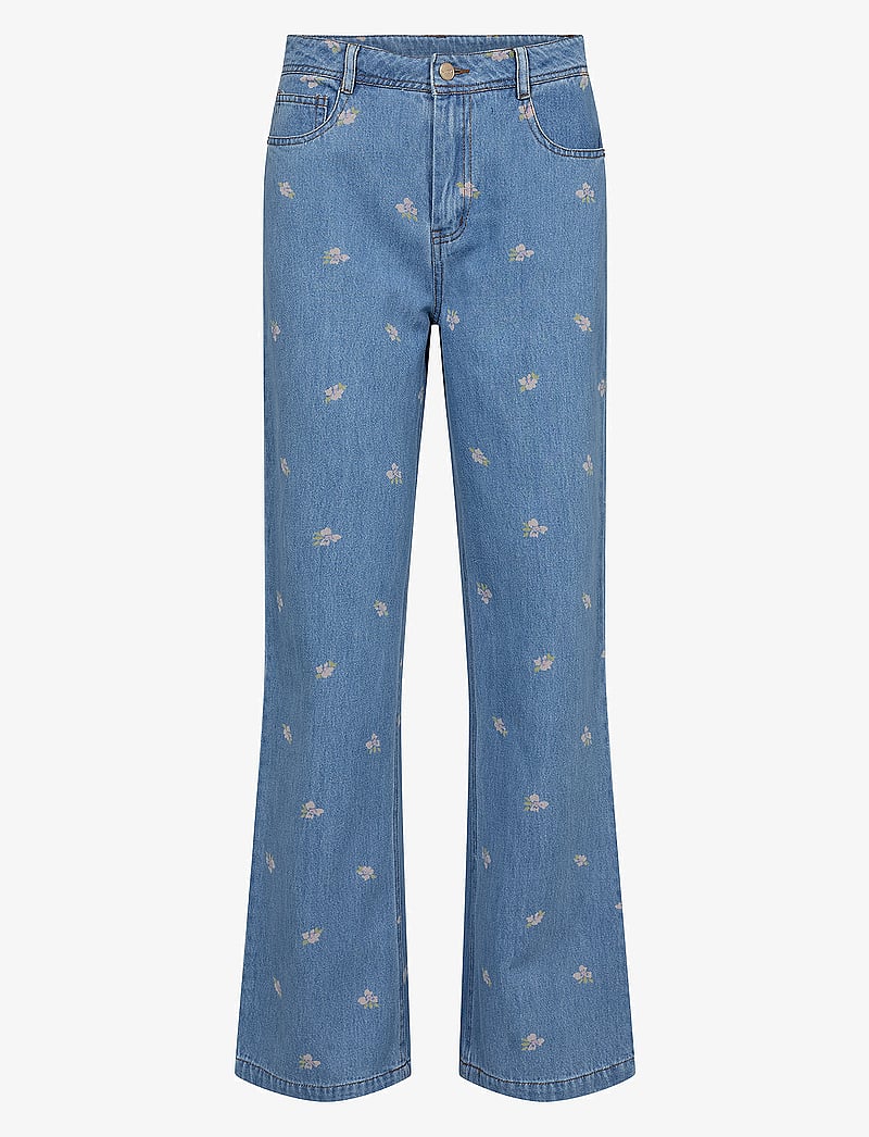 Nümph - NUIBIZA JEANS - straight jeans - medium blue denim - 1