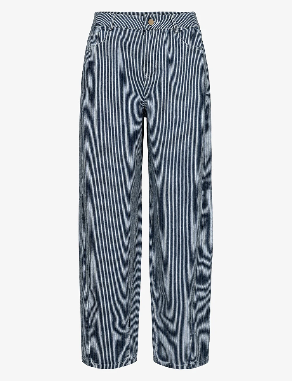 Nümph - NUERINA PANTS - wide leg jeans - dark sapphire - 1