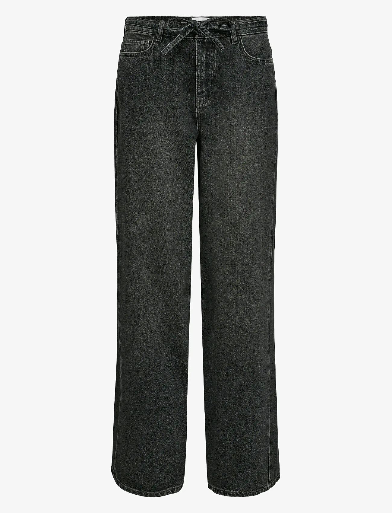 Nümph - NUBROOKLYN JEANS - straight jeans - grey denim - 0
