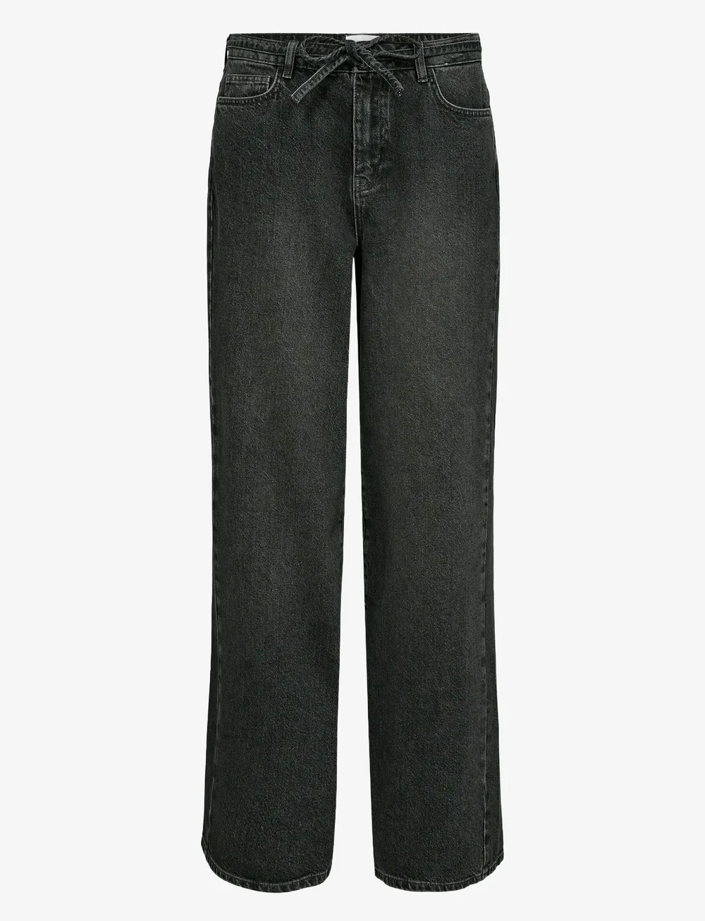 Nümph - NUBROOKLYN JEANS - straight jeans - grey denim - 0