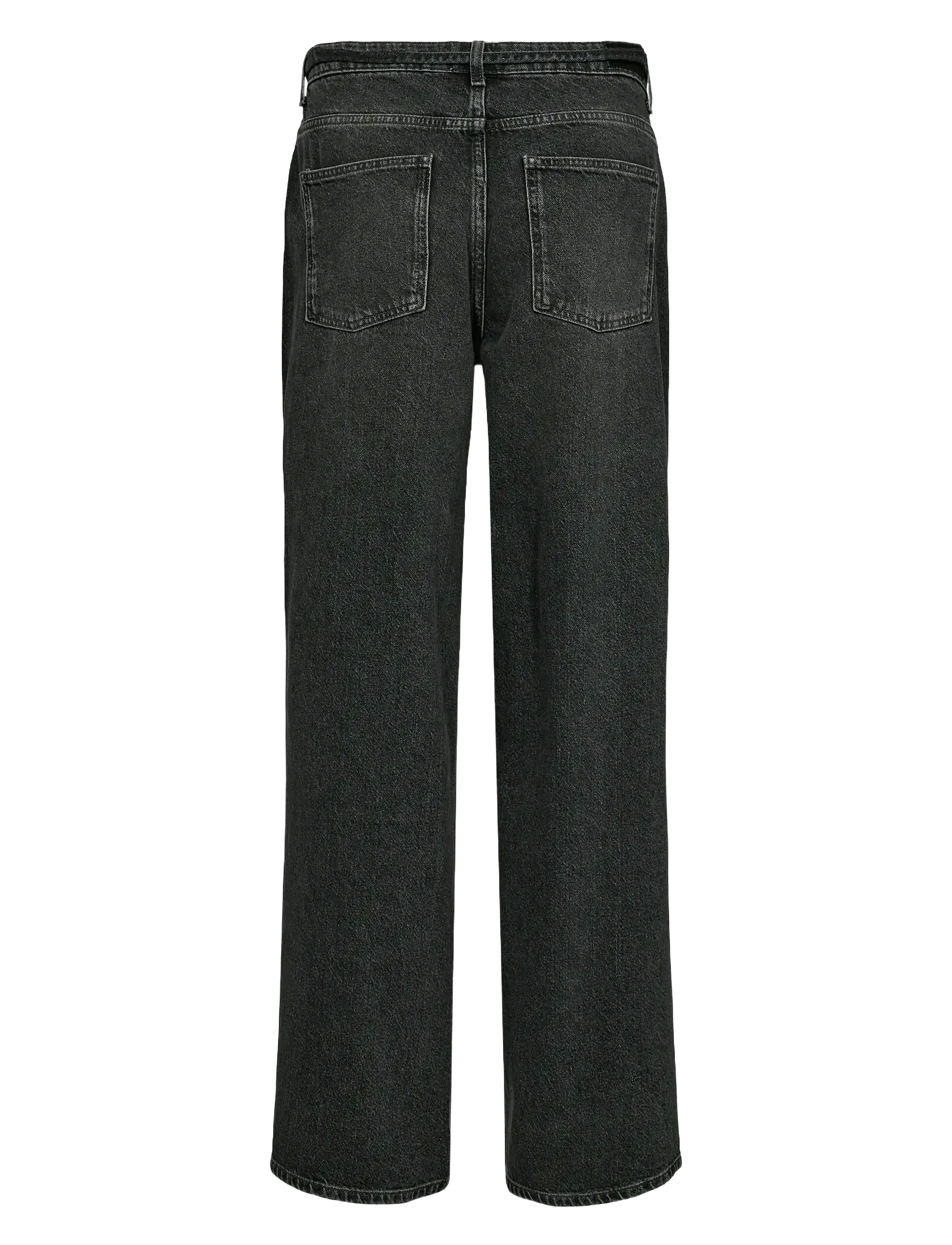 Nümph - NUBROOKLYN JEANS - straight jeans - grey denim - 1